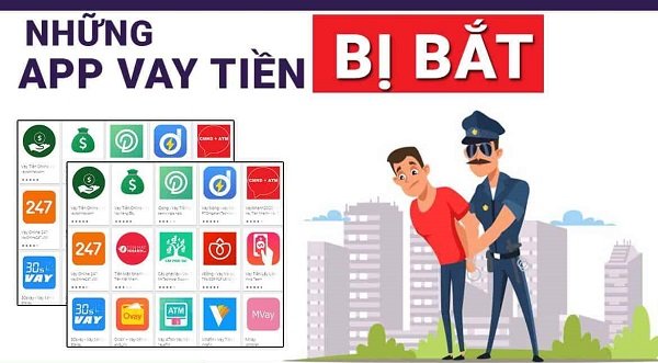 App Vay Tiền Bị Bắt